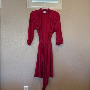 Cool Sets Red Long Sleeve Robe